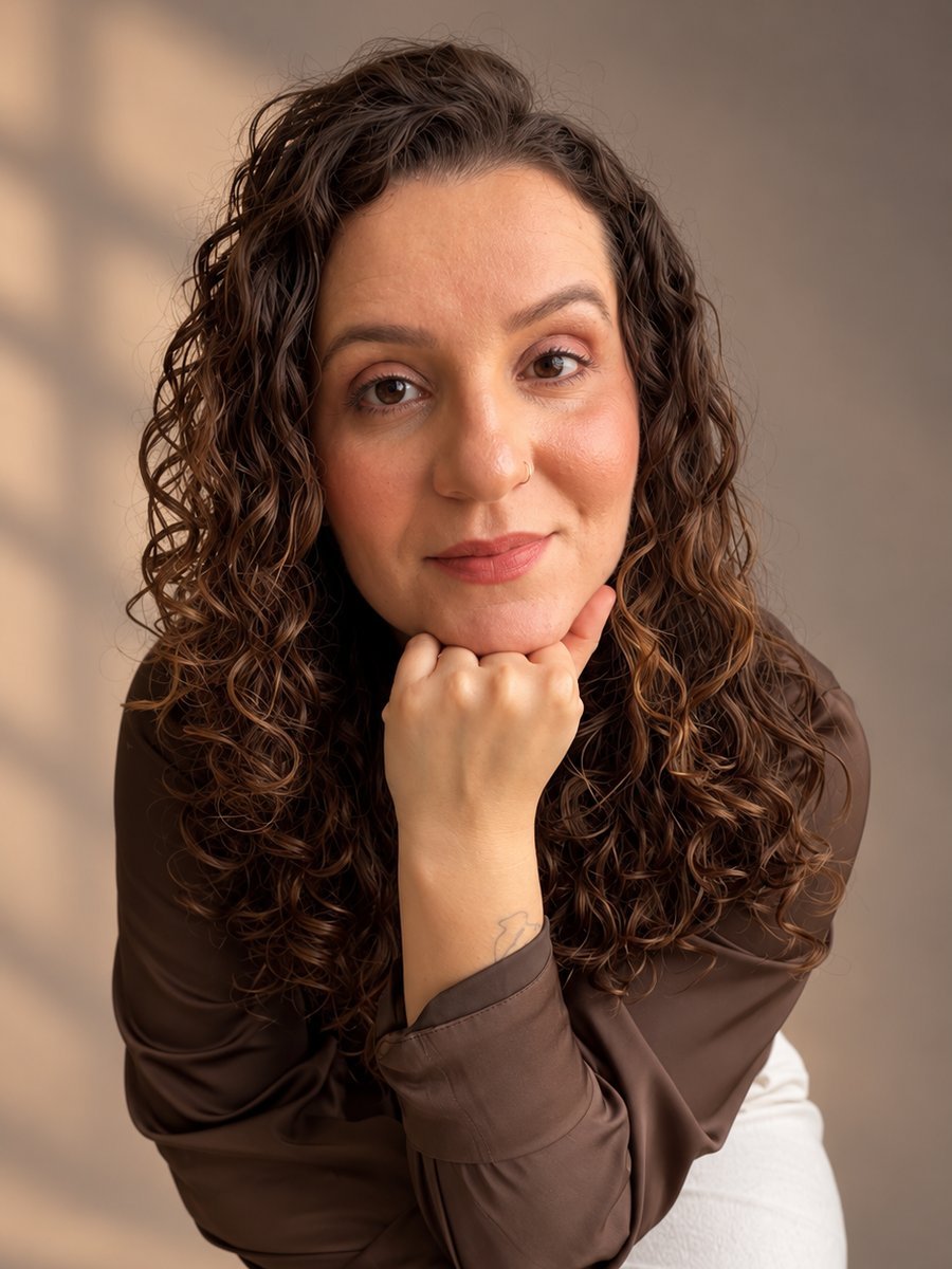 Retrato de Priscila Castro Alves, psicóloga clínica